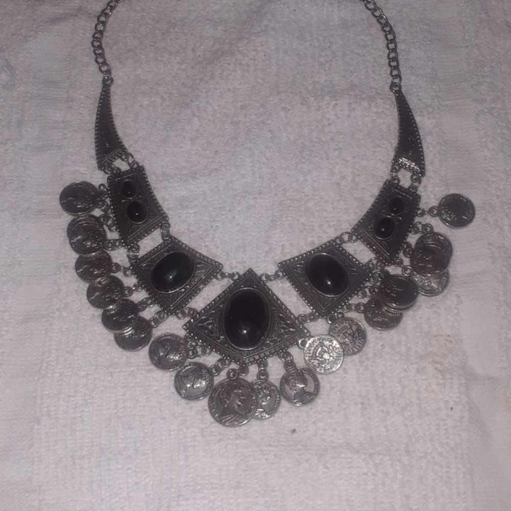 Vintage coin necklace